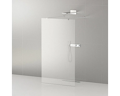 Заказать Душевая перегородка Cezares Liberta 105 LIBERTA-L-2-105-120-C-Cr профиль Хром стекло прозрачное в магазине сантехники Santeh-Crystal.ru