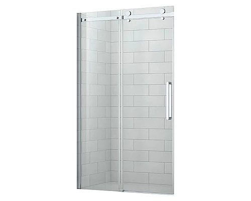 Купить Душевая дверь в нишу Cezares Stylus-M BF-1 150 профиль Хром стекло прозрачное в магазине сантехники Santeh-Crystal.ru