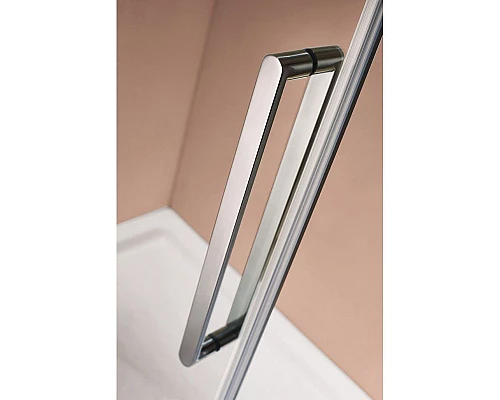 Купить Душевая дверь в нишу Cezares Stylus-M BF-1 150 профиль Хром стекло прозрачное в магазине сантехники Santeh-Crystal.ru