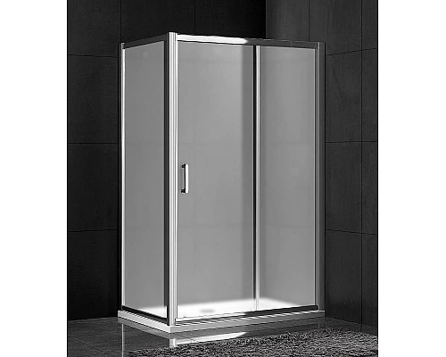 Приобрести Душевая стенка Gemy 70 A70M профиль Хром стекло матовое в магазине сантехники Santeh-Crystal.ru