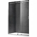 Душевая дверь в нишу Gemy Modern Gent 120х200 профиль Хром стекло прозрачное