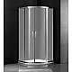 Купить Душевой уголок Gemy Victoria 80х80 S30062M профиль Хром стекло матовое в магазине сантехники Santeh-Crystal.ru