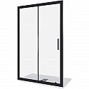 Душевая дверь Good Door Cofe WTW-140-C-B 140 КФ00013 профиль Черный стекло прозрачное