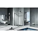 Купить Душевой уголок Good Door Cofe CR-80-C-CH 80x80 КФ00025 профиль Хром стекло прозрачное в магазине сантехники Santeh-Crystal.ru