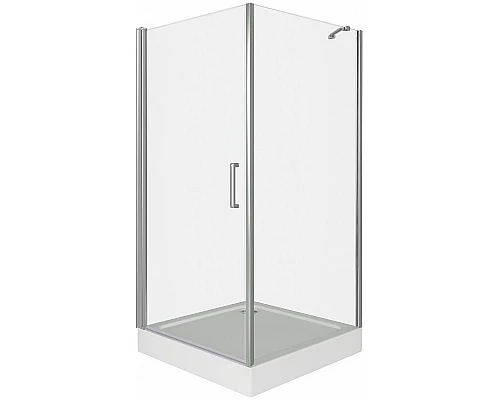 Приобрести Душевой уголок Good Door Fantasy CR-80-С-CH 80x80 профиль Хром стекло прозрачное в магазине сантехники Santeh-Crystal.ru