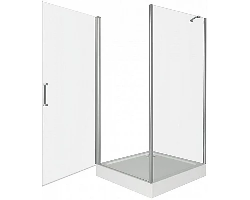 Заказать Душевой уголок Good Door Fantasy CR-90-С-CH 90x90 профиль Хром стекло прозрачное в магазине сантехники Santeh-Crystal.ru