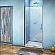 Купить Душевая дверь Good Door Fantasy 80 DR-80-C-CH профиль Хром стекло прозрачное в магазине сантехники Santeh-Crystal.ru