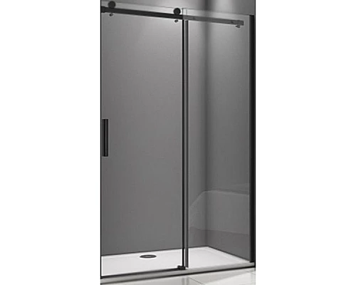 Купить Душевая дверь в нишу Good Door Galaxy WTW-110-C-B 110 профиль Черный стекло прозрачное в магазине сантехники Santeh-Crystal.ru