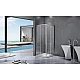 Заказать Душевой уголок Good Door Idea CR-100-C-CH 100х100 профиль Хром стекло прозрачное в магазине сантехники Santeh-Crystal.ru