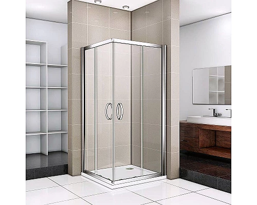 Заказать Душевой уголок Good Door Infinity CR-90-C-CH 90х90 профиль Хром стекло прозрачное в магазине сантехники Santeh-Crystal.ru