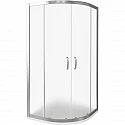 Душевой уголок Good Door Infinity R-90-G-CH 90x90 профиль Хром стекло Грейп Душевой уголок Good Door Infinity R-90-G-CH 90x90 профиль Хром стекло Грейп