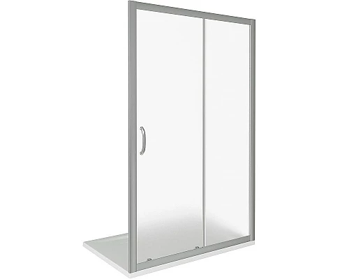 Приобрести Душевая дверь Good Door Infinity WTW-140-G-CH 140 профиль Хром стекло Грейп в магазине сантехники Santeh-Crystal.ru