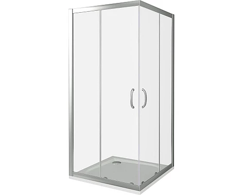 Купить Душевой уголок Good Door Infinity CR-80-C-CH 80х80 профиль Хром стекло прозрачное в магазине сантехники Santeh-Crystal.ru