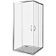 Купить Душевой уголок Good Door Infinity CR-80-C-CH 80х80 профиль Хром стекло прозрачное в магазине сантехники Santeh-Crystal.ru