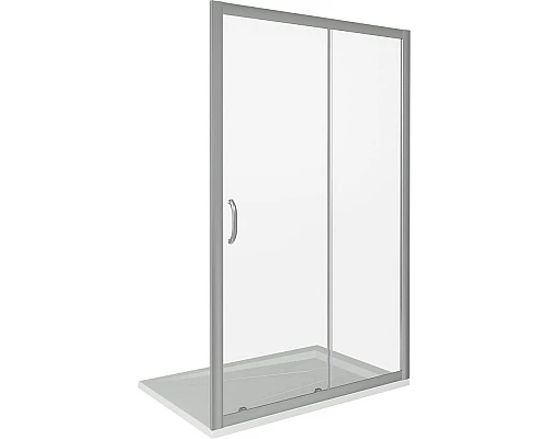 Заказать Душевая дверь в нишу Good Door Infinity WTW-130-C-CH 130 профиль Хром стекло прозрачное в магазине сантехники Santeh-Crystal.ru