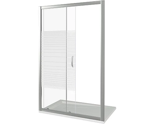 Заказать Душевая дверь в нишу Good Door Infinity WTW-130-C-CH 130 профиль Хром стекло прозрачное в магазине сантехники Santeh-Crystal.ru