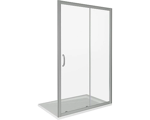 Купить Душевая дверь Good Door Infinity WTW-140-C-CH 140 профиль Хром стекло прозрачное в магазине сантехники Santeh-Crystal.ru