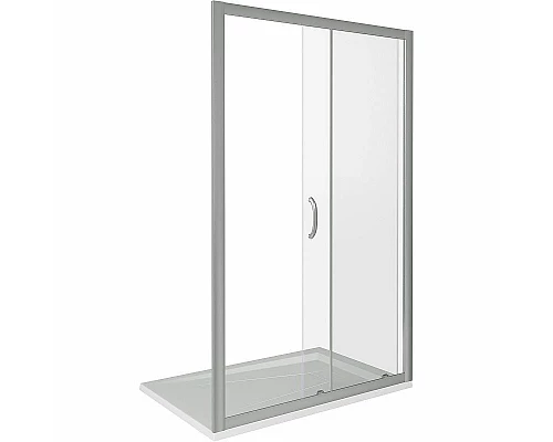 Купить Душевая дверь Good Door Infinity WTW-140-C-CH 140 профиль Хром стекло прозрачное в магазине сантехники Santeh-Crystal.ru