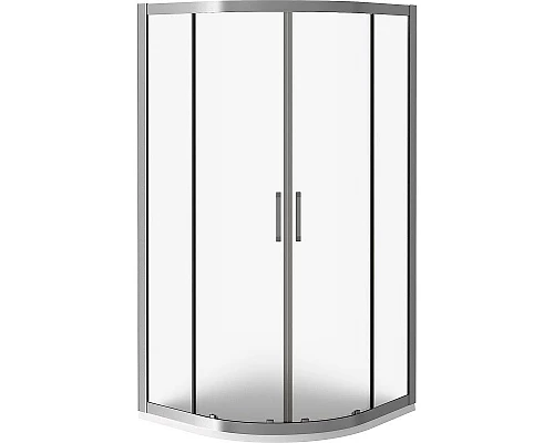 Заказать Душевой уголок Good Door Latte R-80-C-WE 80x80 профиль Белый стекло Grape в магазине сантехники Santeh-Crystal.ru