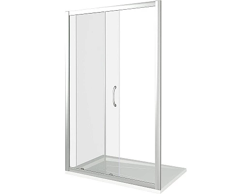 Приобрести Душевая дверь Good Door Latte WTW-140-C-WE 140 профиль Белый стекло прозрачное в магазине сантехники Santeh-Crystal.ru