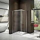 Приобрести Душевой уголок Good Door Latte CR-90-C-WE 90x90 профиль Белый стекло прозрачное в магазине сантехники Santeh-Crystal.ru