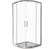 Душевой уголок Good Door Latte R-80-C-WE 80x80 профиль Белый стекло прозрачное