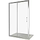 Заказать Душевая дверь Good Door Latte WTW-110-C-WE 110 профиль Белый стекло прозрачное в магазине сантехники Santeh-Crystal.ru