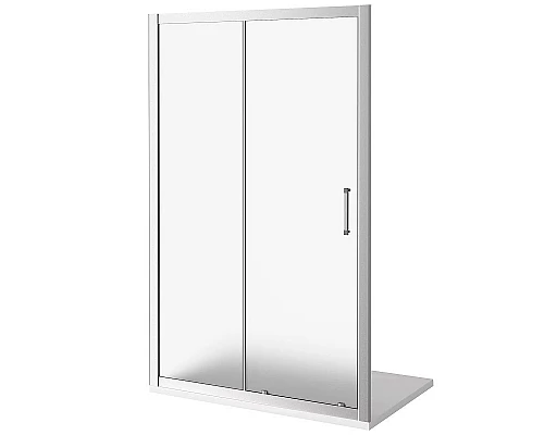 Приобрести Душевая дверь Good Door Latte WTW-140-G-WE 140 профиль Белый стекло Grape в магазине сантехники Santeh-Crystal.ru