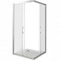 Душевой уголок Good Door Neo CR-100-C-CH 100х100 профиль Хром стекло прозрачное