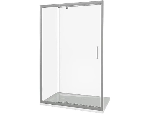 Заказать Душевая дверь Good Door Orion WTW-PD-140-C-CH 140 профиль Хром стекло прозрачное в магазине сантехники Santeh-Crystal.ru