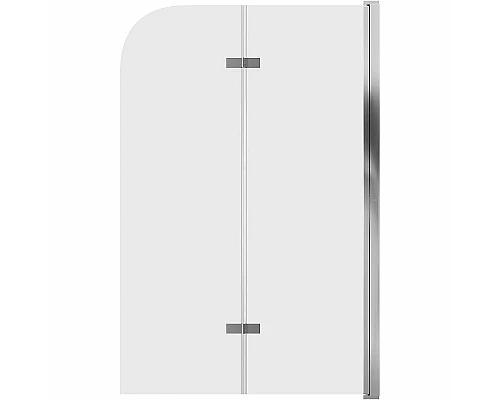 Купить Шторка на ванну Grossman 100x150 GR-106100 профиль Хром стекло прозрачное в магазине сантехники Santeh-Crystal.ru