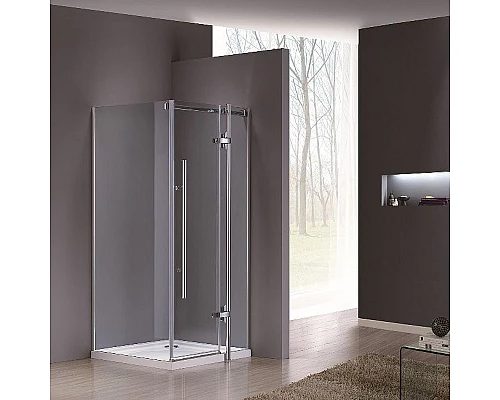 Купить Душевой уголок Grossman GR-6090 190х90 профиль Хром стекло прозрачное в магазине сантехники Santeh-Crystal.ru