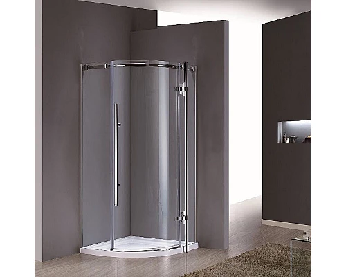 Купить Душевой уголок Grossman GR-5090 190x90 профиль Хром стекло прозрачное в магазине сантехники Santeh-Crystal.ru