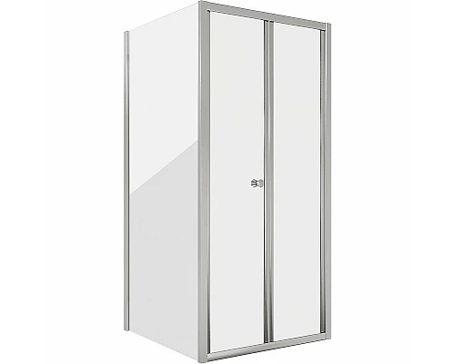 Купить Душевой уголок Grossman Advans 100х100 GR-1010Ad профиль Хром стекло прозрачное в магазине сантехники Santeh-Crystal.ru