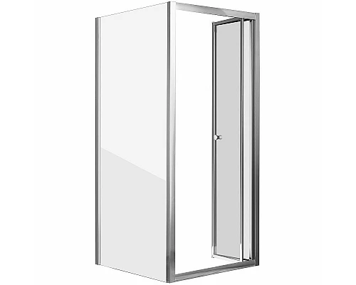 Купить Душевой уголок Grossman Advans 100х100 GR-1010Ad профиль Хром стекло прозрачное в магазине сантехники Santeh-Crystal.ru