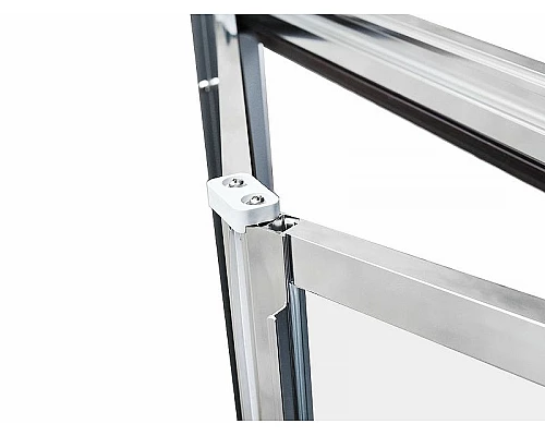 Купить Душевой уголок Grossman Alba 80х80 GR-8080Al2 профиль Хром стекло прозрачное в магазине сантехники Santeh-Crystal.ru