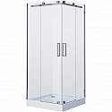 Душевой уголок Grossman Cosmo 90x90 GR-1090 профиль Хром стекло прозрачное