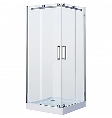 Душевой уголок Grossman Cosmo 90x90 GR-1090 профиль Хром стекло прозрачное