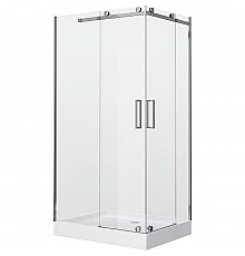 Душевой уголок Grossman Cosmo 110x90 L GR-1110L профиль Хром стекло прозрачное