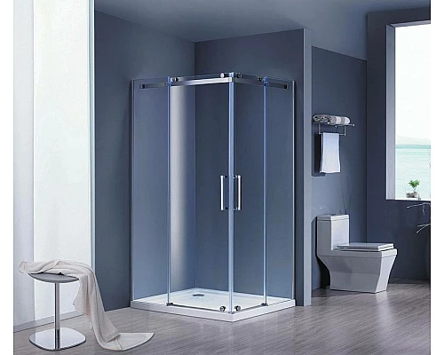 Заказать Душевой уголок Grossman Cosmo 120х90 L GR-1120L профиль Хром стекло прозрачное в магазине сантехники Santeh-Crystal.ru