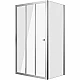 Приобрести Душевой уголок Grossman Falcon 90х100 GR-D90-P100Fa профиль Хром стекло прозрачное в магазине сантехники Santeh-Crystal.ru