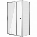 Душевой уголок Grossman Falcon 110х90 GR-D110-P90Fa профиль Хром стекло прозрачное