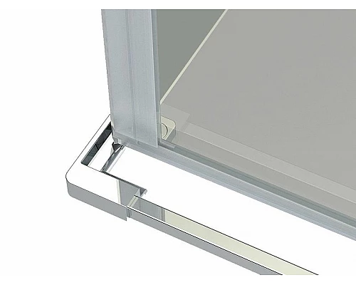 Купить Душевой уголок Grossman Fly 90х90 GR-9090Fl профиль Хром стекло прозрачное в магазине сантехники Santeh-Crystal.ru