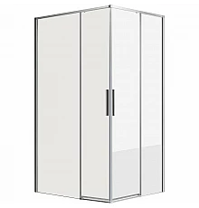 Душевой уголок Grossman Fly 80х100 GR-8010Fl профиль Хром стекло прозрачное