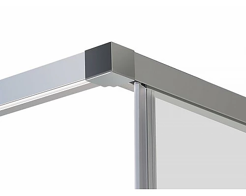 Купить Душевой уголок Grossman Fly 80х100 GR-8010Fl профиль Хром стекло прозрачное в магазине сантехники Santeh-Crystal.ru