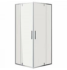 Душевой уголок Grossman Forta 80х80 GR-8080Fo профиль Хром стекло прозрачное