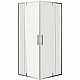 Заказать Душевой уголок Grossman Forta 90х90 GR-9090Fo профиль Хром стекло прозрачное в магазине сантехники Santeh-Crystal.ru