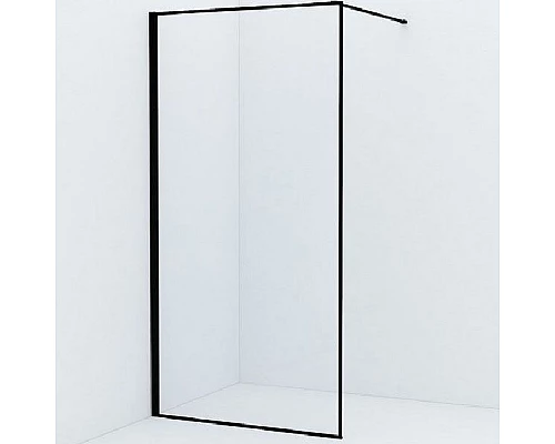 Заказать Душевая перегородка Iddis Slide SLI8BS1i23 100x195 профиль Черный стекло прозрачное в магазине сантехники Santeh-Crystal.ru