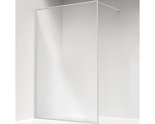 Заказать Душевая перегородка Iddis Slide 100 SLI8WS0i23 профиль Белый матовый стекло прозрачное в магазине сантехники Santeh-Crystal.ru