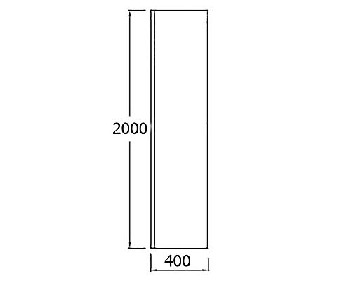 Приобрести Душевая перегородка Jacob Delafon Contra 40 E22WP40-GA профиль Хром стекло прозрачное в магазине сантехники Santeh-Crystal.ru